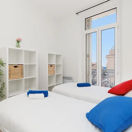 Bngo L Sunshine L 2ch, 7p, Vue Mer, Centre شقة كان